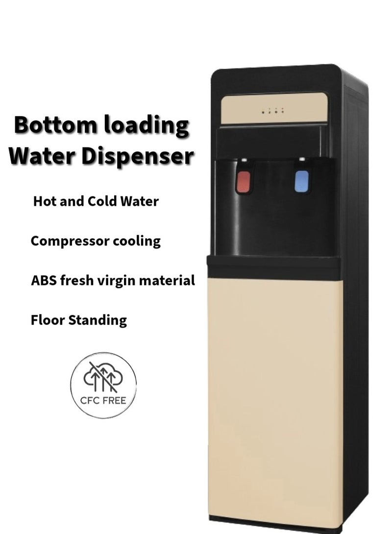 VG Bottom Loading Water Dispenser With Hot and Cold and Compressor Cooling, Floor Standing, Suitable for Home, Office etc.-VGWD1100 - Image 1